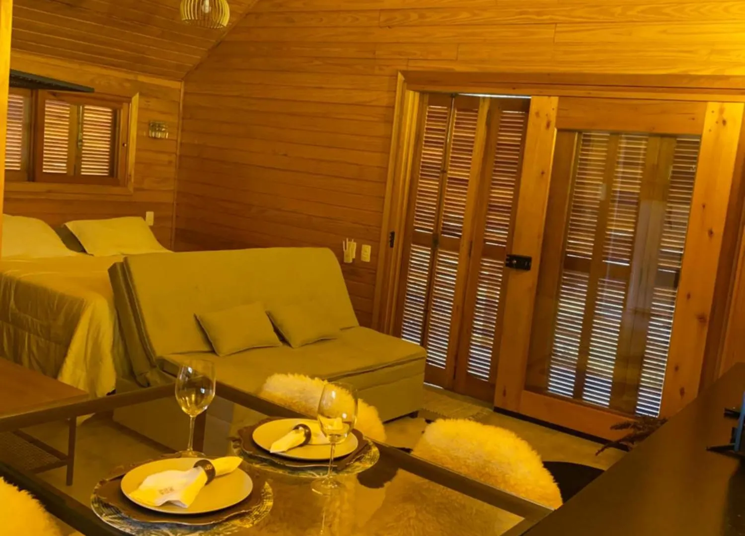 Cabana I Com Banheira Hidro E Lareira - Chalet Mont Blanc - Urubici